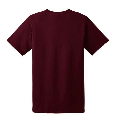 Plain Maroon Premium Cotton T Shirts Shopee Philippines