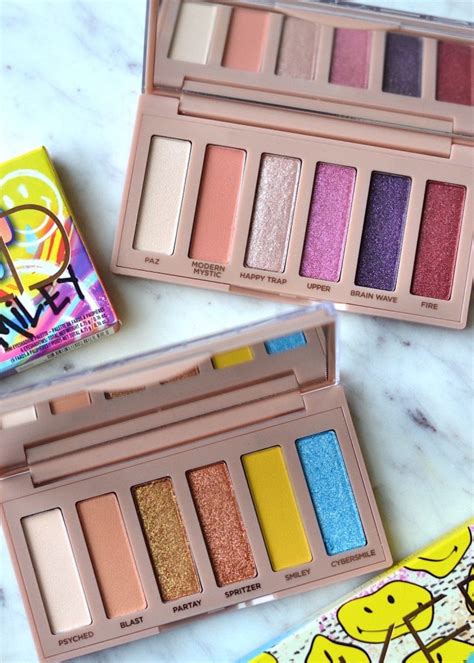 Urban Decay X Smiley Mini Naked Eyeshadow Palettes Swatches Review My Xxx Hot Girl