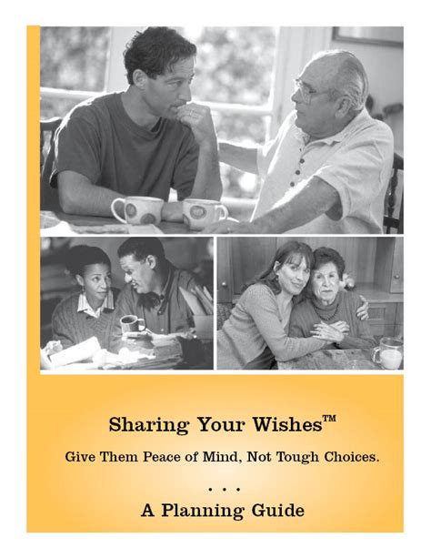 Sharing Your Wishes Toolkit Health Foundation For Western And Central