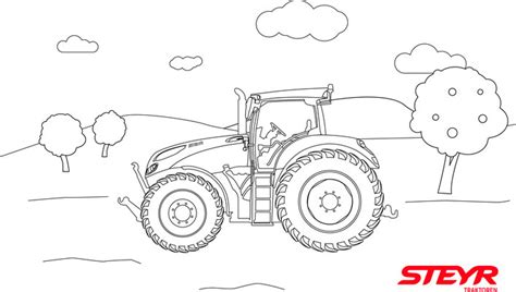 Traktor sind große fahrzeuge in der regel in betrieben eingesetzt. Ausmalbilder Landwirtschaftliche Maschinen | Kinder ...