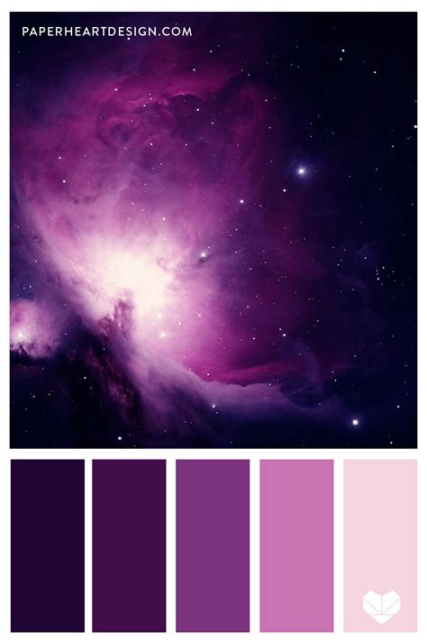 Color Palette Awesome Space — Paper Heart Design