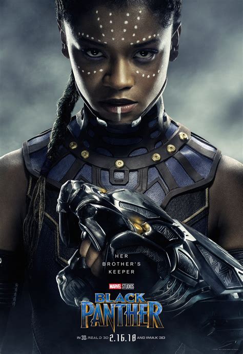 Black Panther Character Poster Black Panther Photo 40847169