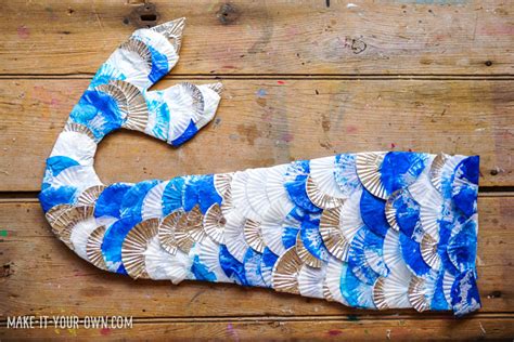 10 Mermaid Crafts For Mermaid Lovers Reasons To Skip The Housework