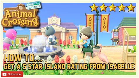 Animal Crossing 5 Star Rating How To Get 5 Star Island Rating