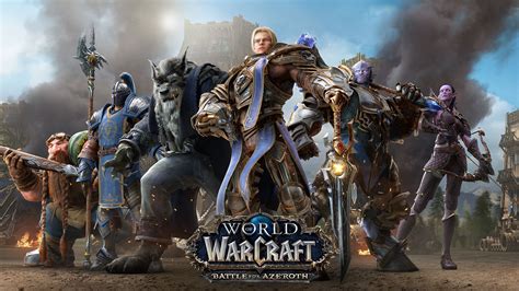 World Of Warcraft Battle For Azeroth Alliance Uhd 4k Wallpaper Pixelz