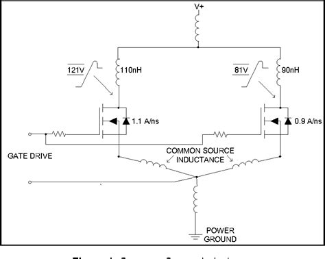 Figure 1 From Application Note An 941 Paralleling Power Mosfets