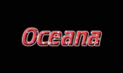 oceana logotipo ferramenta de design de nome grátis a partir de texto