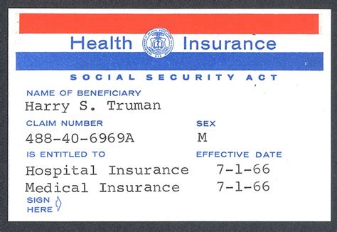 And, if you have a medicare drug plan, be sure to keep that card as well. The Medicare Bill of 1965 | The White House