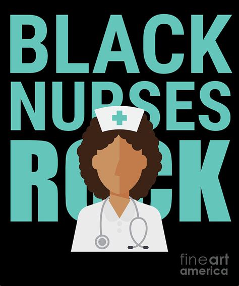 Black Nurses Rock Doctor Medical Health Check Nursing Aide Cna