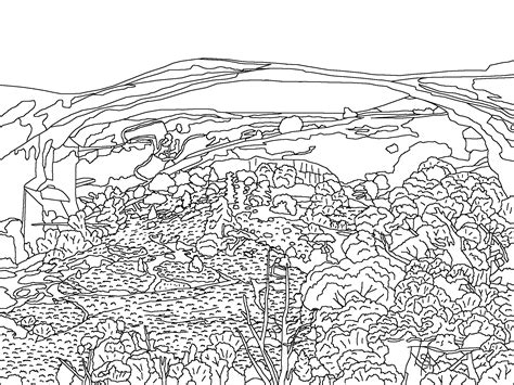 Coloring pages for adults of all ages. Landscapes Coloring Pages For Adults - Coloring Home