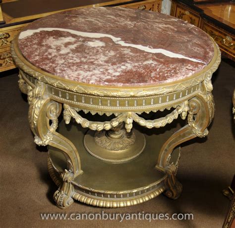 Despite their strength and durability. Italian Neo Classical Gilt Wood Centre Table Dining Tables