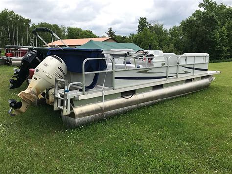 24′ Party Barge Olds Pontoon Rental And Storage