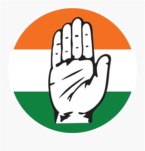 Round Congress Logo Png Indian National Congress India Free