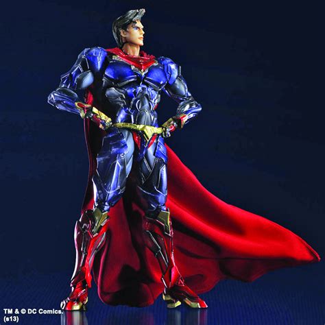 Aug138103 Dc Comics Variant Play Arts Kai Superman Af Previews World