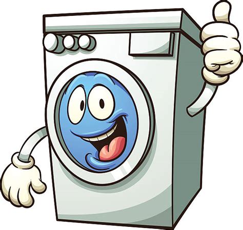Royalty Free Cartoon Washing Machine Clip Art Vector Images And Illustrations Istock