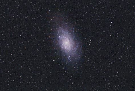 M33 The Triangulum Galaxy Seen From Stockholm Sky And Telescope Sky