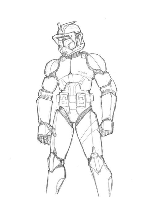 Star Wars Clone Trooper Coloring Pages Coloring Home