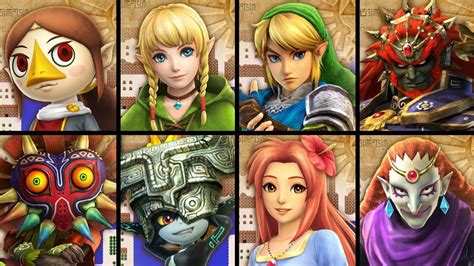 Fresh Legend Of Zelda Characters With Pictures And Names