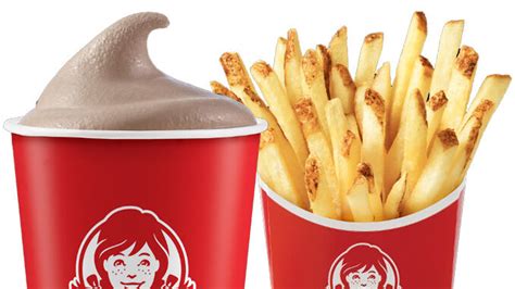 Wendys Offers Free Any Size Frosty Or Any Size Fries With In App Offer