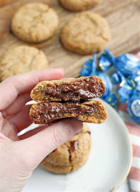 Serve this classic chocolate mousse for dessert in a martini glass for fancy presentation. Paleo Chocolate Filled Cookies - Real Food with Jessica