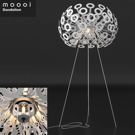 3d Moooi Dandelion Floor Lamp Materials Turbosquid 1314698