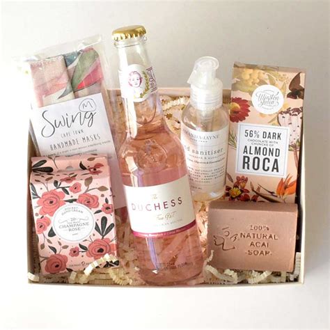 Valentine day gifts for her, girlfriend gift, preserved real rose with love you in rose gifts, enchanted real rose with jewelry box gifts for mom women her wife on birthday, anniversary, wedding. Lockdown Essentials Gift Hamper for Her | Gifts by Fusspot