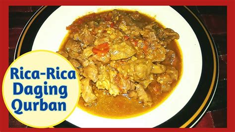 Maybe you would like to learn more about one of these? Cara Membuat Rica-rica Daging Sapi || Edisi Daging Kurban ...