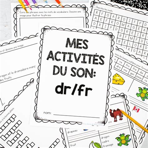 French Sound Activities Drfr La Classe De Mme Caroline