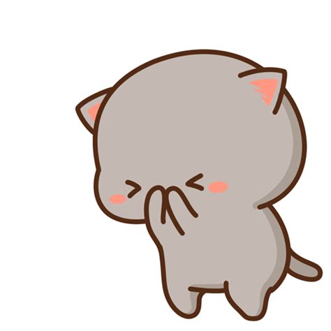 Pin By Abc Azy On 8I Cute Anime Cat Cute Cat Gif Cute Cartoon Drawings