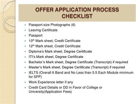 Canada Student Visa Checklist