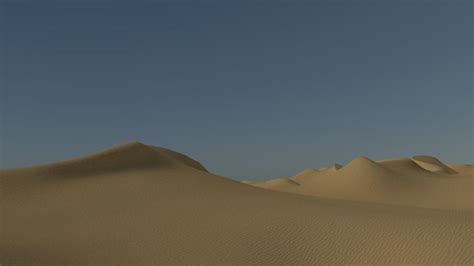 Desert Sand Dunes 3d Model Cgtrader