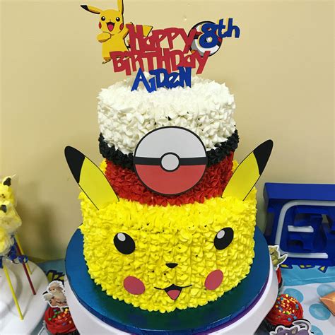 Pokemon Cake Pokemon Cake Cake Buttercream Cake