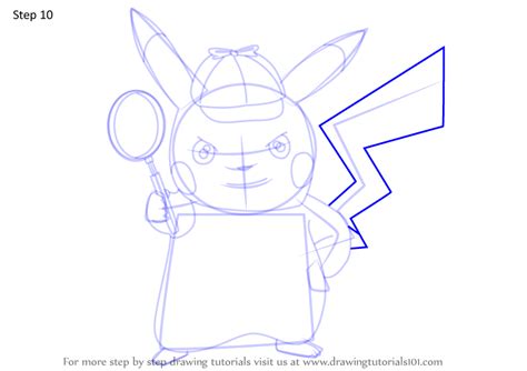 How To Draw Detective Pikachu From Detective Pikachu Detective Pikachu