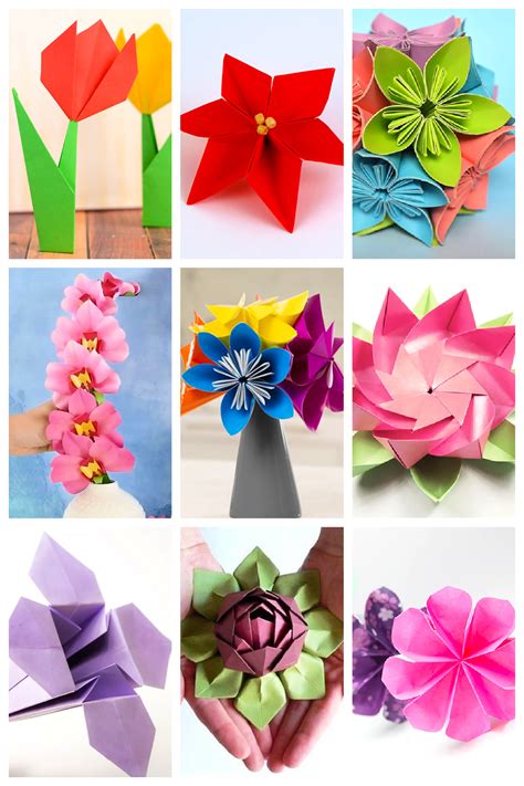 39 Easy Origami Flowers Kids Activities Blog