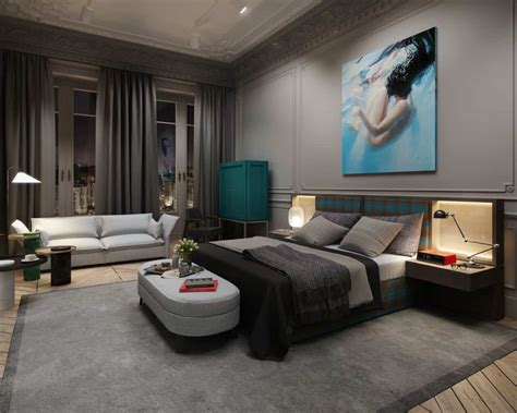 However, i have never seen someone convert their actual bedroom into a real fishroom! Classic Parisian Apartment Has a Fish Tank as a Bar and a ...