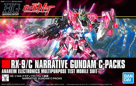 1144 Hguc Narrative Gundam C Packs Nz Gundam Store