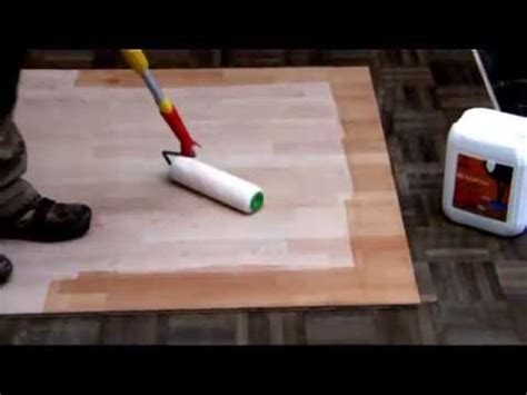Easy application at the performance of a 2k system. Loba - WS Easy Finish Zemin Uygulaması - YouTube