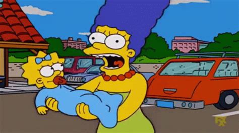 The Simpsons Belly Gif The Simpsons Belly Maggie Descubre Y