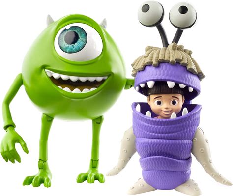 Mattel Figuras De Mike Y Boo De Monsters Inc De Disney Y Pixar [exclusivo De