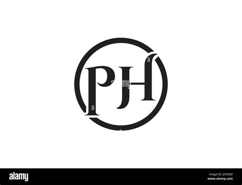 Ph Initial Monogram Letter Ph Logo Design Vector Template Ph Letter