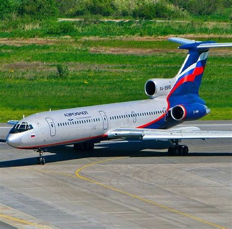 Aeroflot Russian Airlines Tupolev Tu 154m Jet Aircraft Aircraft