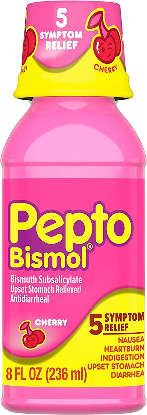 Pepto Bismol Liquid For Nausea Heartburn Ubuy Bahrain
