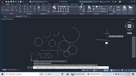 Change your view to top from view cube or how can i convert 3d model to a 2d model of drawing. 02 AutoCAD Basic training, Draw Tools Bangla - YouTube