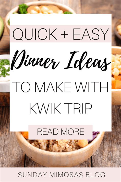 Kwik Trip Take Home Meals: Quick and Easy Dinner Ideas for the Week