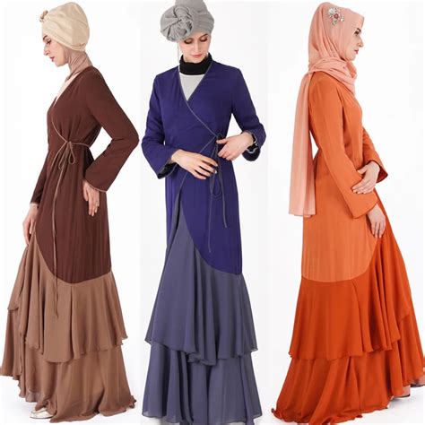 Kaftan Abaya Dubai Hijab Muslim Dress Turkey Jilbab Caftan Ramadan