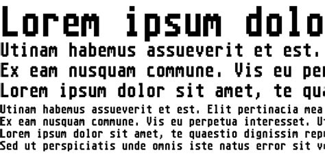 Atari St 8x16 System Font Font Download For Free View Sample Text