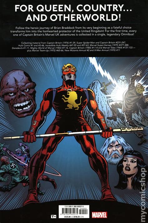 Captain Britain Omnibus Hc 2021 Marvel Expanded Edition Comic Books