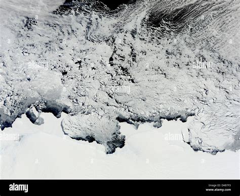 Nasa Satellite View Of Antarctica Stock Photo Alamy