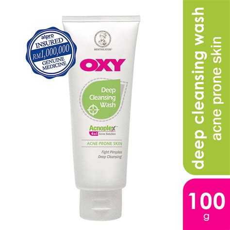 Oxy Deep Cleansing Wash 100g Alpro Pharmacy