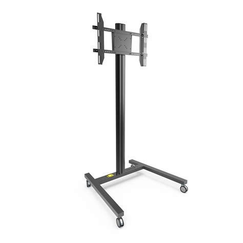 Eye level height from the floor (elh). Kanto Rolling TV Floor Stand for 37-inch to 65-inch TVs ...